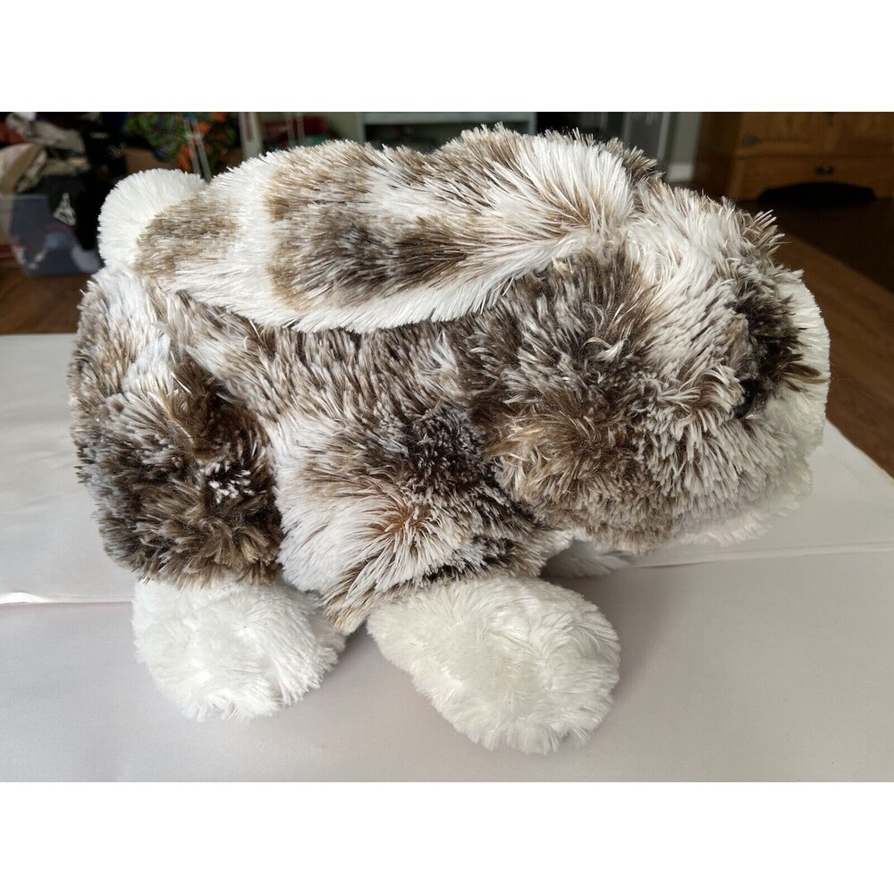 Dan Dee Collector's Choice bunny Rabbit Plush Stuffed Animal Brown/White 15"